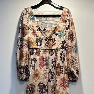 La Ligne Maria Patchwork Dress